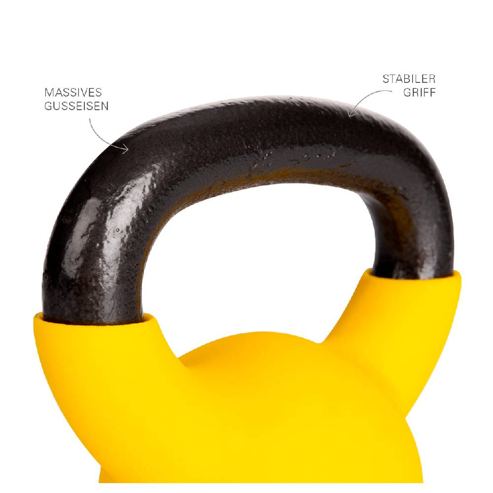 Sport Tec Kettlebell, 4 kg, gelb Meist gekauft