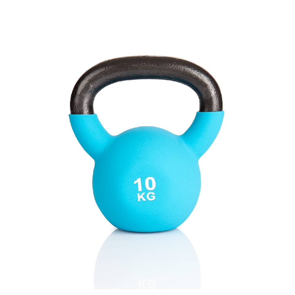 Sport Tec Kettlebell, 10 kg, hellblau
