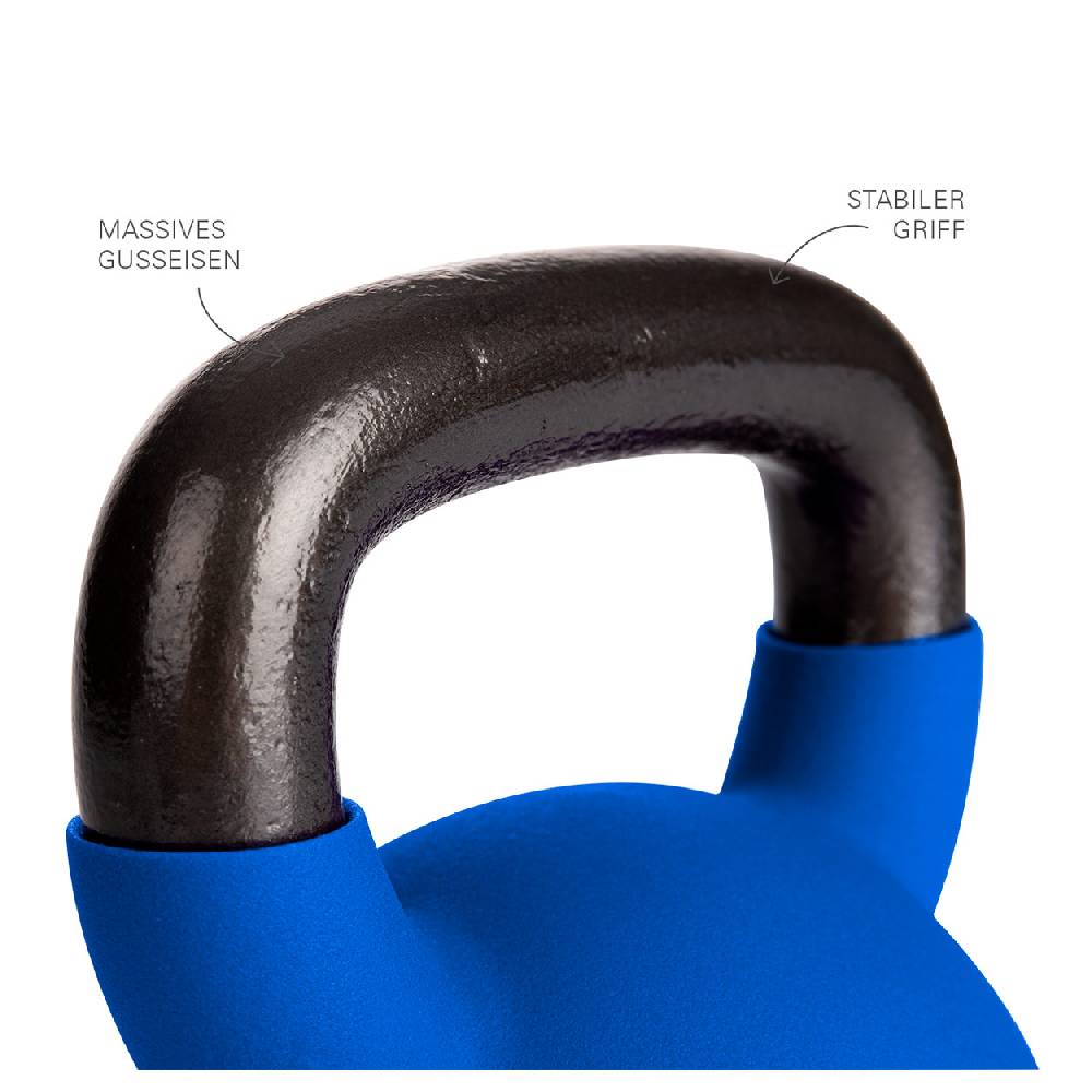 Sport Tec Kettlebell, 24 kg, blau Rabatt