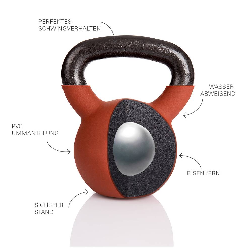 Sport Tec Kettlebell, 28 kg, braun Günstig kaufen