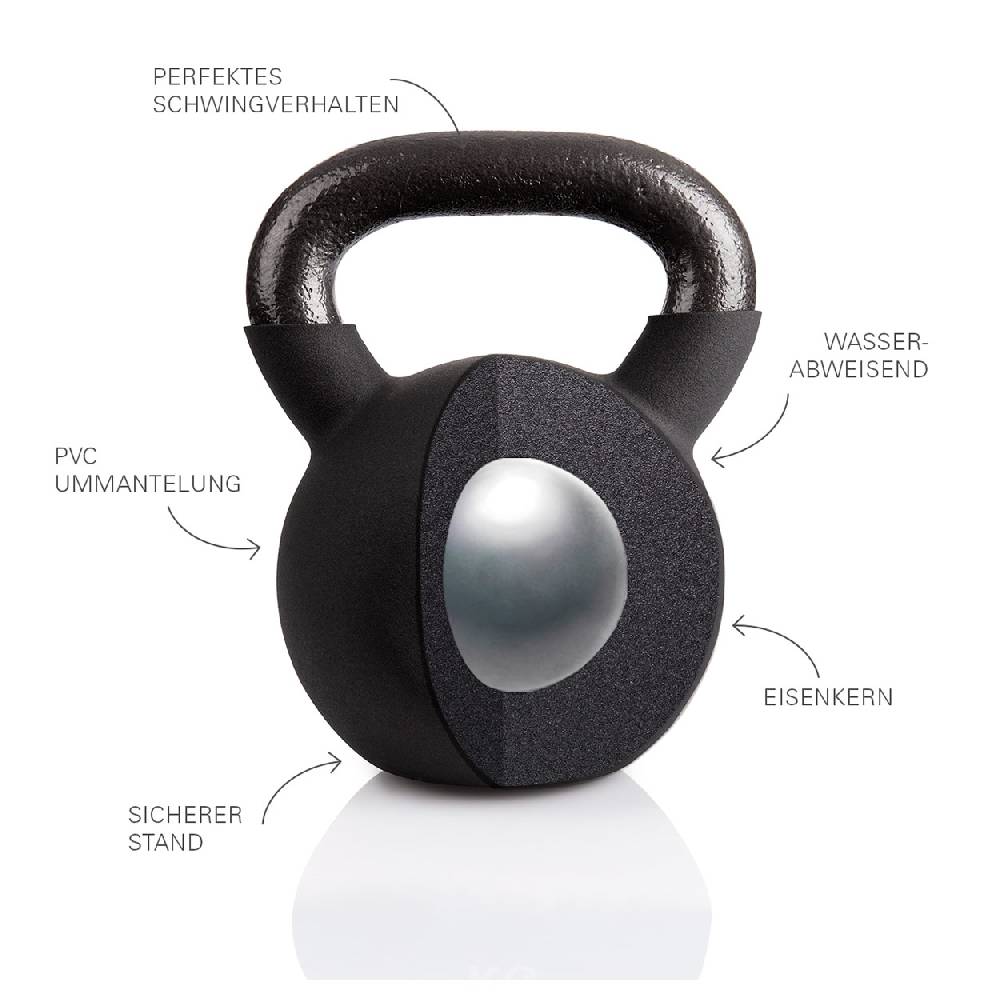 Sport Tec Kettlebell, 32 kg, schwarz Versandkostenfrei