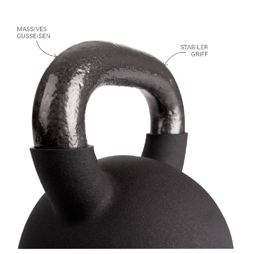 Sport Tec Kettlebell, 32 kg, schwarz Versandkostenfrei