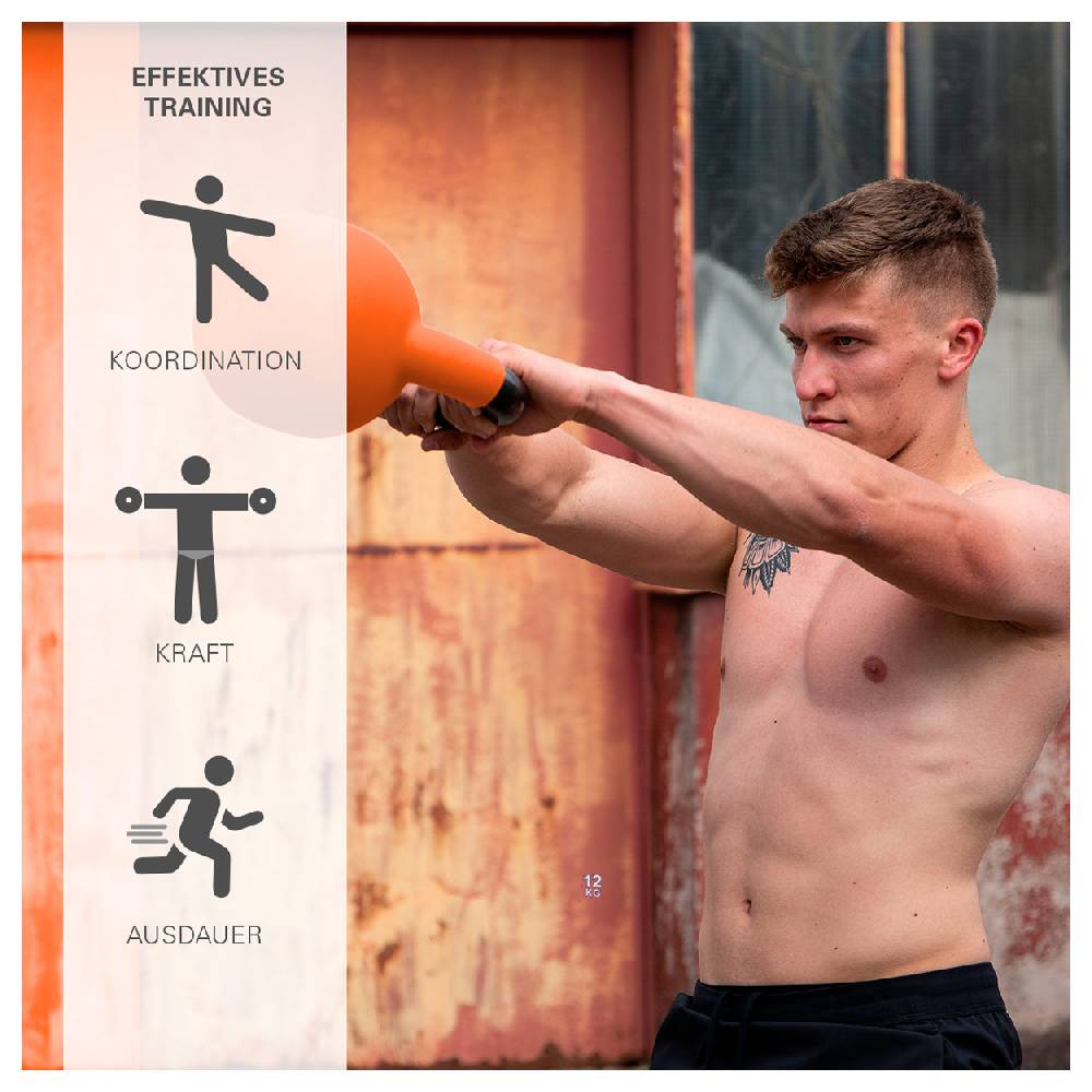 Sport Tec Kettlebells 4-24 kg, 8er Set Begrenztes Angebot