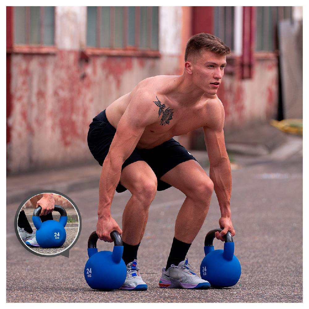 Sport Tec Kettlebells 4-24 kg, 8er Set Begrenztes Angebot