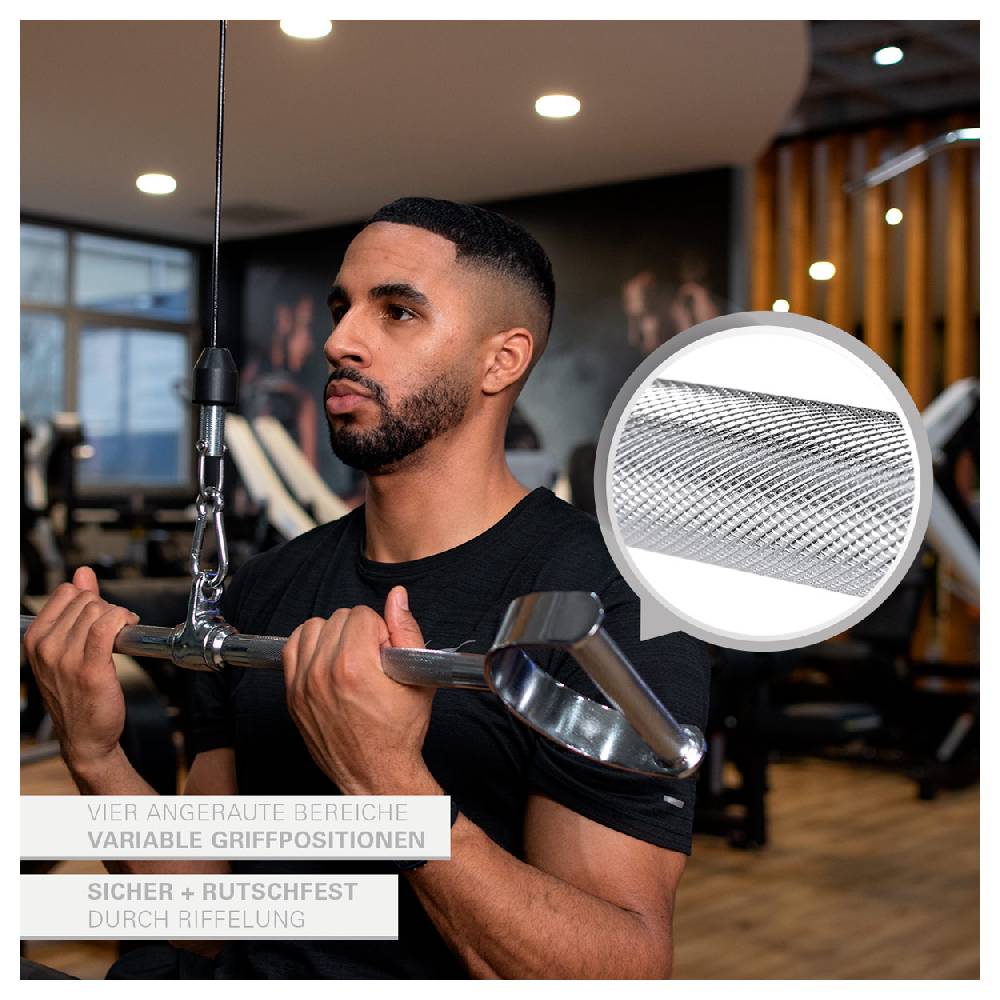 Sport Tec Latzugstange Hufgriff, 60 cm Discount Store für neue Produkte