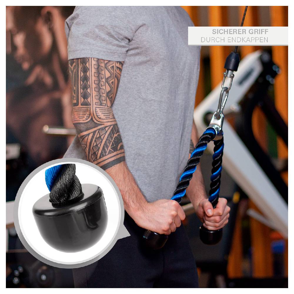 Sport Tec Trizepsseil, 65 cm Super Rabatt