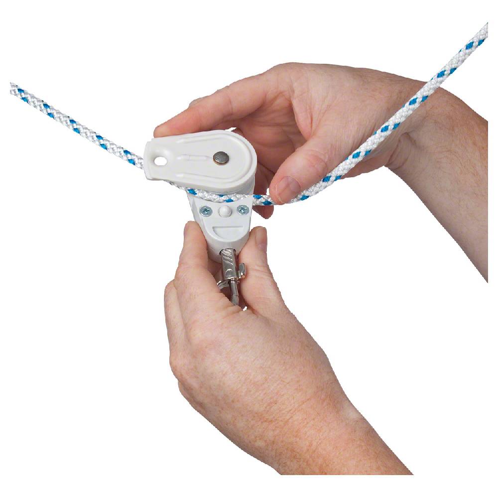 Sport Tec Umlenkrolle mit Wirbelkarabiner Kostenloser Versand