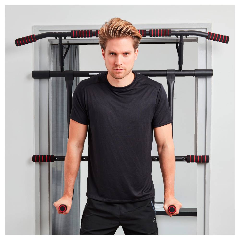 Sport Tec Sport-Tec Türreck Klimmzugstange klappbar inkl. Dip-Station Versandkostenfrei