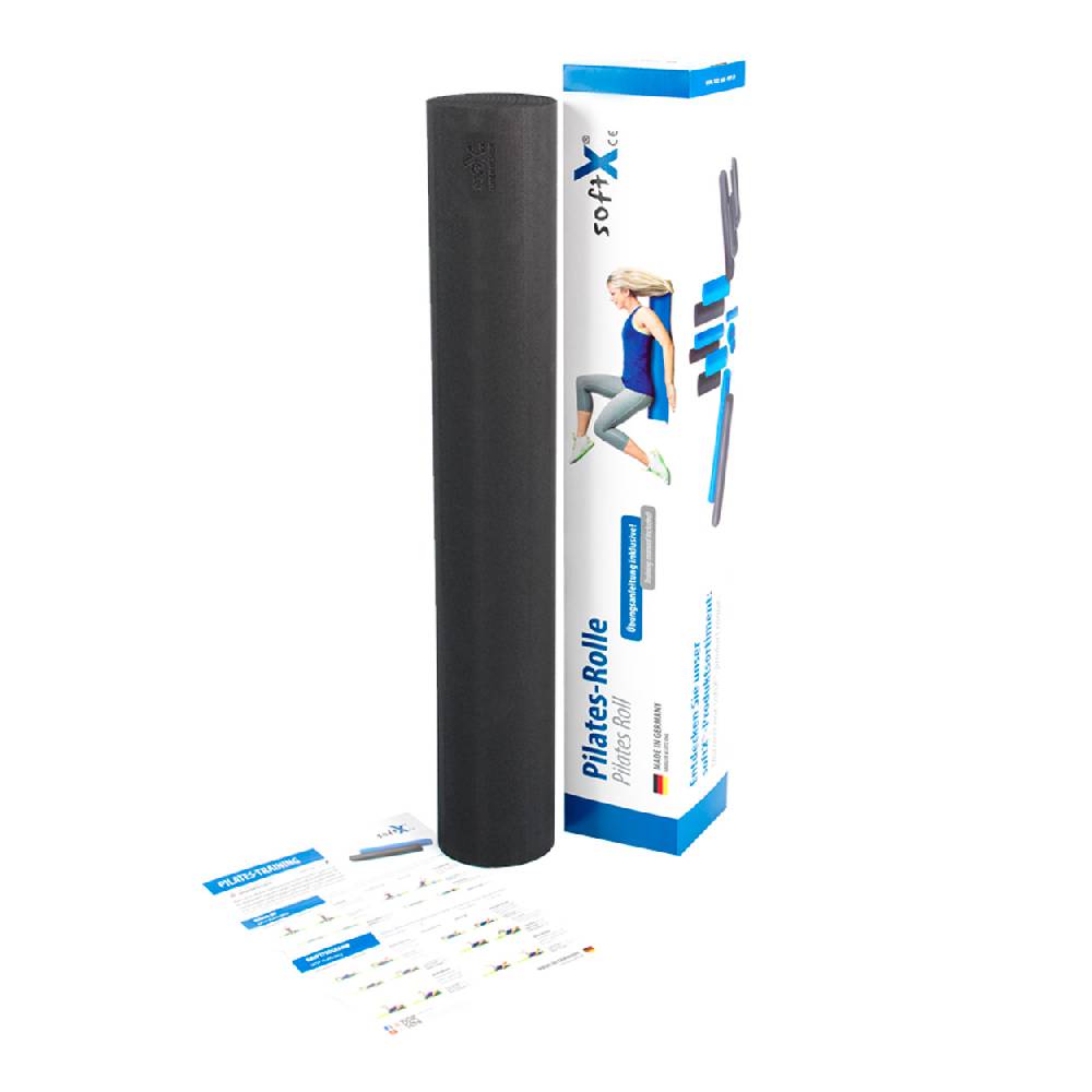 Sport Tec softX ® Pilates-Rolle ø 14,5 cm x 90 cm schwarz Super Sparpreis