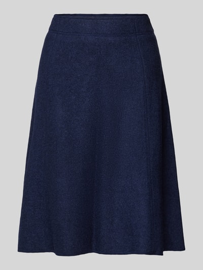 Peek & Cloppenburg Christian Berg WomanKnielanger Rock mit elastischem Bund in dunkelblau
