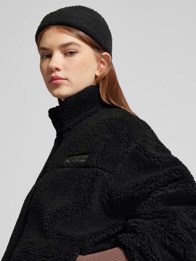 Peek & Cloppenburg ReviewSherpa Jacket mit Label-Patch in black Rabatt