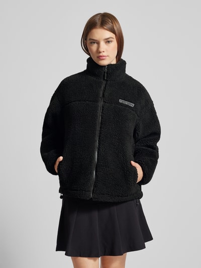 Peek & Cloppenburg ReviewSherpa Jacket mit Label-Patch in black Rabatt
