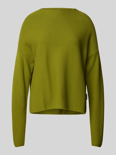 Peek & Cloppenburg ArmedangelsStrickpullover mit Strukturmuster Modell 'MERINAA' in gruen Saisonschlussverkauf