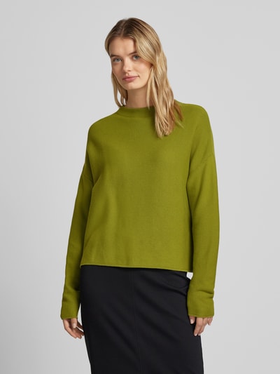 Peek & Cloppenburg ArmedangelsStrickpullover mit Strukturmuster Modell 'MERINAA' in gruen Saisonschlussverkauf
