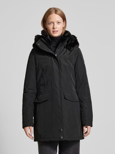 Peek & Cloppenburg WellensteynJacke mit Label-Detail Modell 'STAVANGER' in black Muttertagsangebot