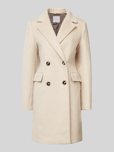 Peek & Cloppenburg MangoMantel mit Reverskragen Modell 'DALI' in beige Heißer Verkauf