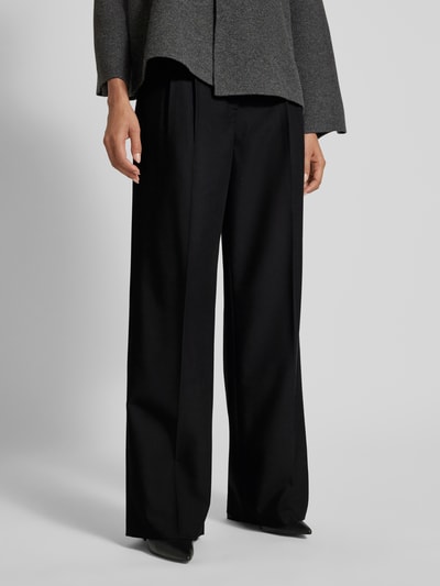 Peek & Cloppenburg Jake*s CollectionRelaxed Fit Stoffhose mit Viskose-Anteil in black Online Outlet
