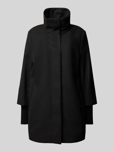 Peek & Cloppenburg Christian Berg Woman SelectionMantel mit Stehkragen in black Große Rabatte