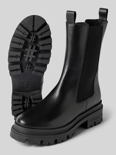 Peek & Cloppenburg TamarisChelsea Boots mit elastischem Einsatz in black Tiefpreis