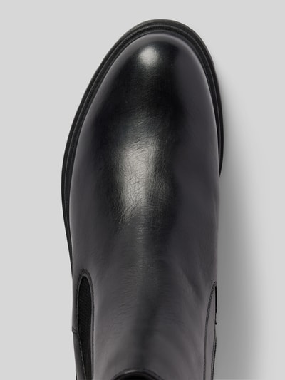 Peek & Cloppenburg TamarisStiefeletten aus Leder mit elastischen Einsätzen in black Nur für heute