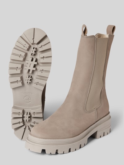 Peek & Cloppenburg TamarisChelsea Boots mit elastischem Einsatz in hellgrau Super Rabatt