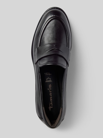 Peek & Cloppenburg TamarisLederloafer mit Schaftbrücke in black 50% Rabatt mit kostenlosem Versand