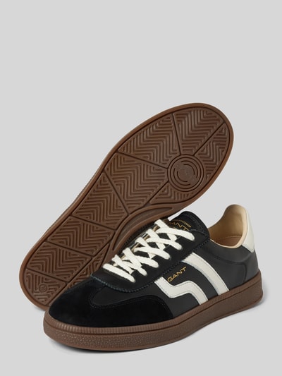 Peek & Cloppenburg GantSneaker aus Leder im Retro-Look Modell 'CUZIMA' in black Begrenzt auf 3 Tage