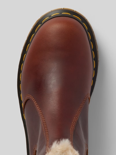 Peek & Cloppenburg Dr. MartensChelsea Boots aus Leder mit Innenfutter Modell 'Leonore' in cognac Black Friday Preise