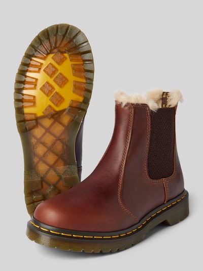 Peek & Cloppenburg Dr. MartensChelsea Boots aus Leder mit Innenfutter Modell 'Leonore' in cognac Black Friday Preise