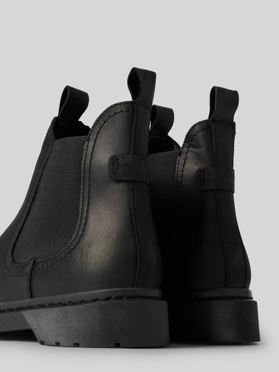 Peek & Cloppenburg TamarisBoots aus Leder mit profilierter Sohle in black Im Verkauf