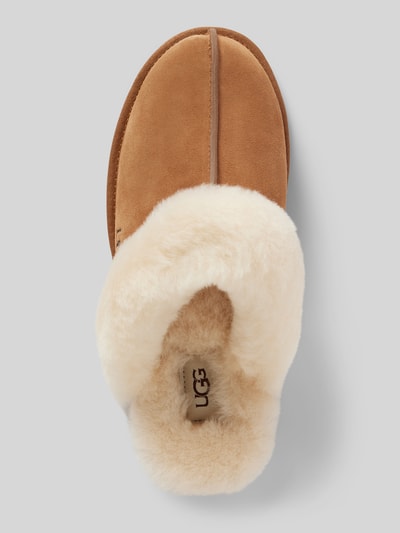 Peek & Cloppenburg UGGHausschuhe aus Leder Modell 'SCUFFETTE II' in camel Online