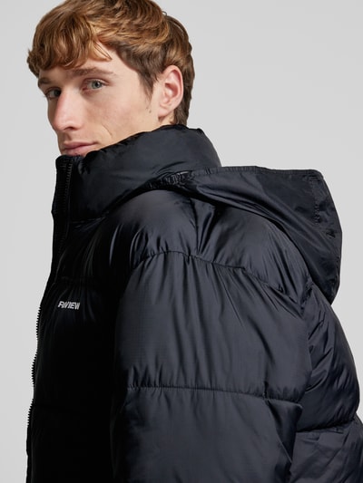 Peek & Cloppenburg REVIEWSteppjacke mit Stehkragen in black Sonderangebot
