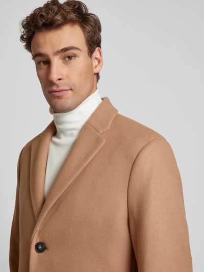 Peek & Cloppenburg MCNEALMantel mit Reverskragen in beige Begrenztes Angebot
