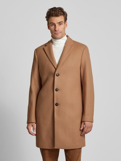 Peek & Cloppenburg MCNEALMantel mit Reverskragen in beige Begrenztes Angebot