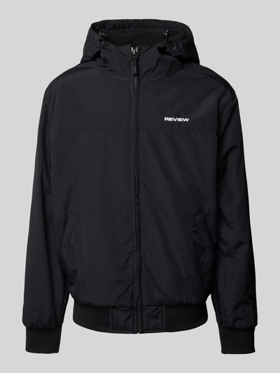 Peek & Cloppenburg REVIEWBlouson mit Eingrifftaschen Modell 'BASIC' in black Online Shopping