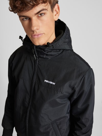 Peek & Cloppenburg REVIEWBlouson mit Eingrifftaschen Modell 'BASIC' in black Online Shopping