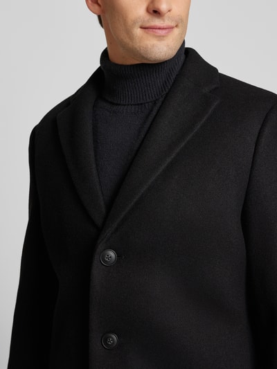 Peek & Cloppenburg MCNEALMantel mit Reverskragen in black Exklusivangebot