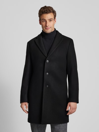 Peek & Cloppenburg MCNEALMantel mit Reverskragen in black Exklusivangebot