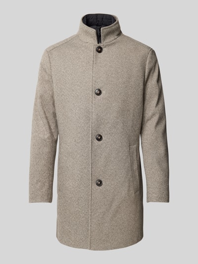 Peek & Cloppenburg MCNEALMantel mit Stehkragen in hellbraun Black Friday