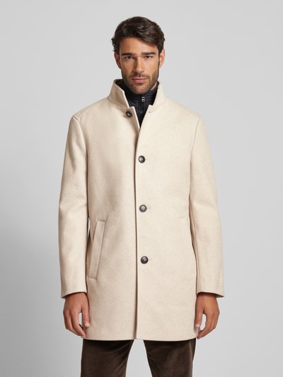 Peek & Cloppenburg MCNEALMantel mit Stehkragen in beige Weihnachtsangebot
