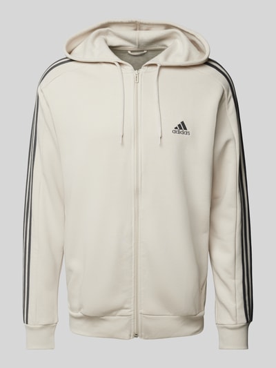 Peek & Cloppenburg ADIDAS SPORTSWEARSweatjacke mit Logo-Stitching in sand Exklusive Angebote