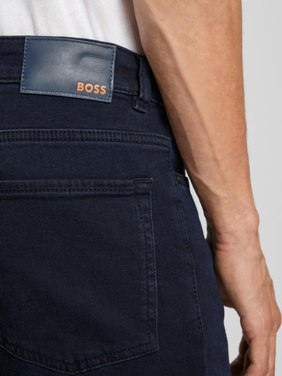 Peek & Cloppenburg BOSS OrangeRegular Fit Jeans mit Label-Applikation Modell 'Re.Maine' in ocean Neuheiten