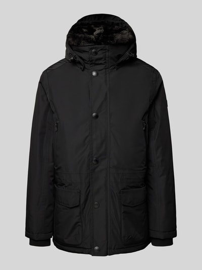 Peek & Cloppenburg WellensteynFunktionsjacke mit Reißverschlusstaschen Modell 'HALIFAX' in black Kauf eins, bekomm eins gratis