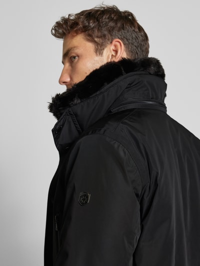 Peek & Cloppenburg WellensteynFunktionsjacke mit Reißverschlusstaschen Modell 'HALIFAX' in black Kauf eins, bekomm eins gratis