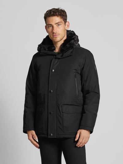 Peek & Cloppenburg WellensteynFunktionsjacke mit Reißverschlusstaschen Modell 'HALIFAX' in black Kauf eins, bekomm eins gratis