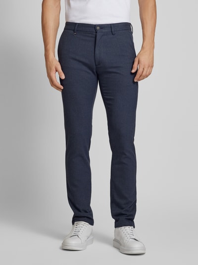 Peek & Cloppenburg BOSS OrangeChino mit französischen Eingrifftaschen in marine Tägliche Deals