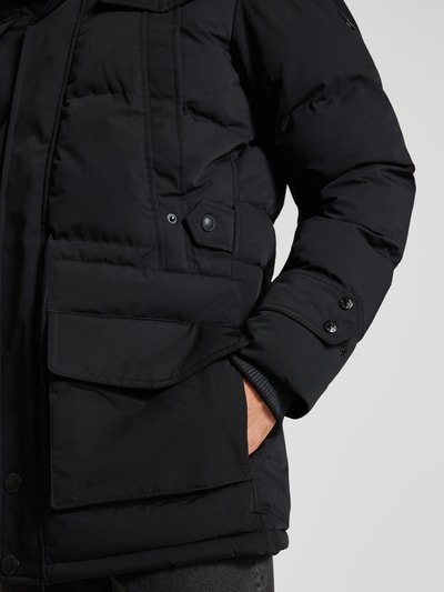 Peek & Cloppenburg WellensteynFunktionsjacke mit Kapuze Modell 'SEAMASTER' in black Sonderangebote