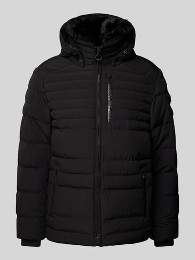 Peek & Cloppenburg WellensteynFunktionsjacke mit Reißverschlusstaschen Modell 'POLAR' in black VIP-Rabatte