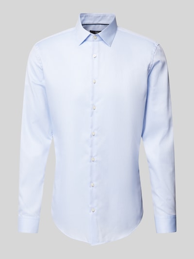 Peek & Cloppenburg Jake*sSlim Fit Business-Hemd mit Kentkragen in bleu Super Sparpreis