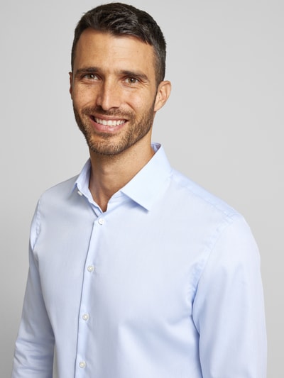 Peek & Cloppenburg Jake*sSlim Fit Business-Hemd mit Kentkragen in bleu Super Sparpreis